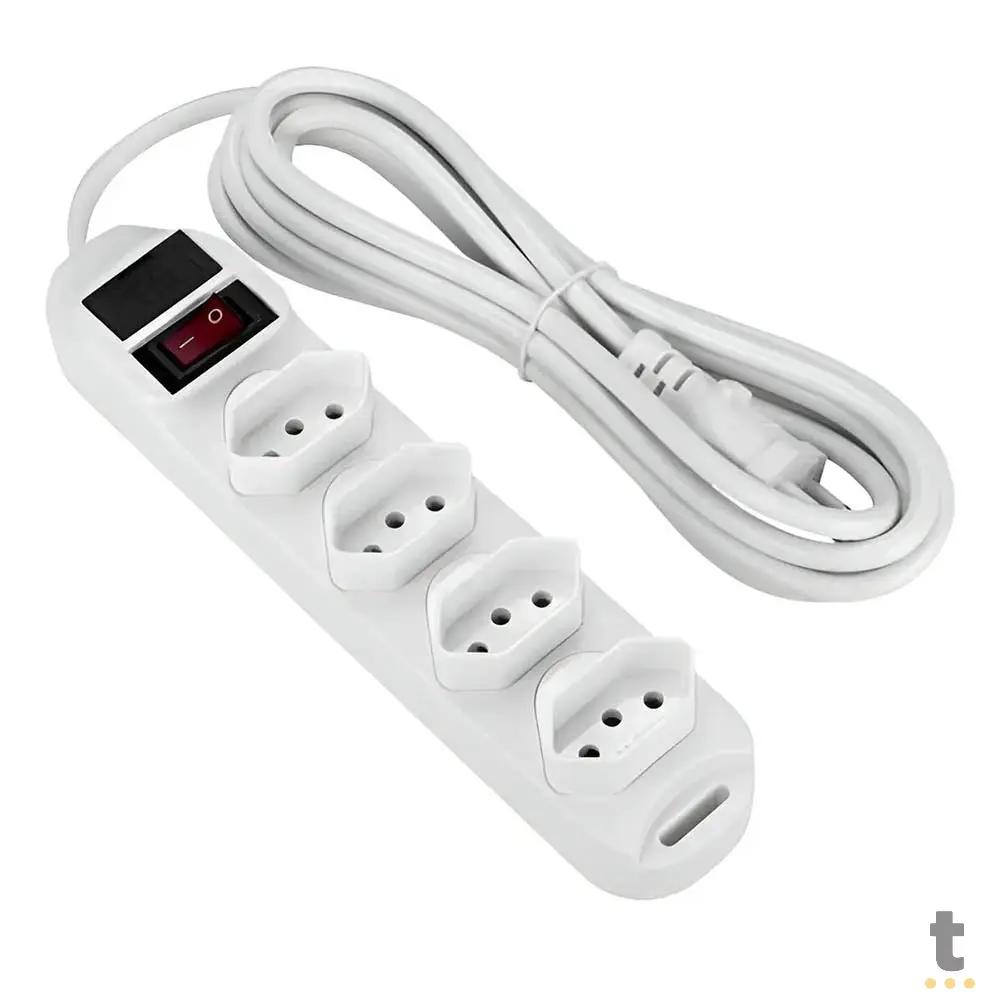 Filtro de Linha 4 Tomadas Onistek 3M - SL7634 Truedata